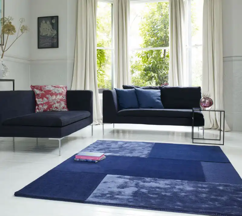 Tonal Tate Blue Rug
