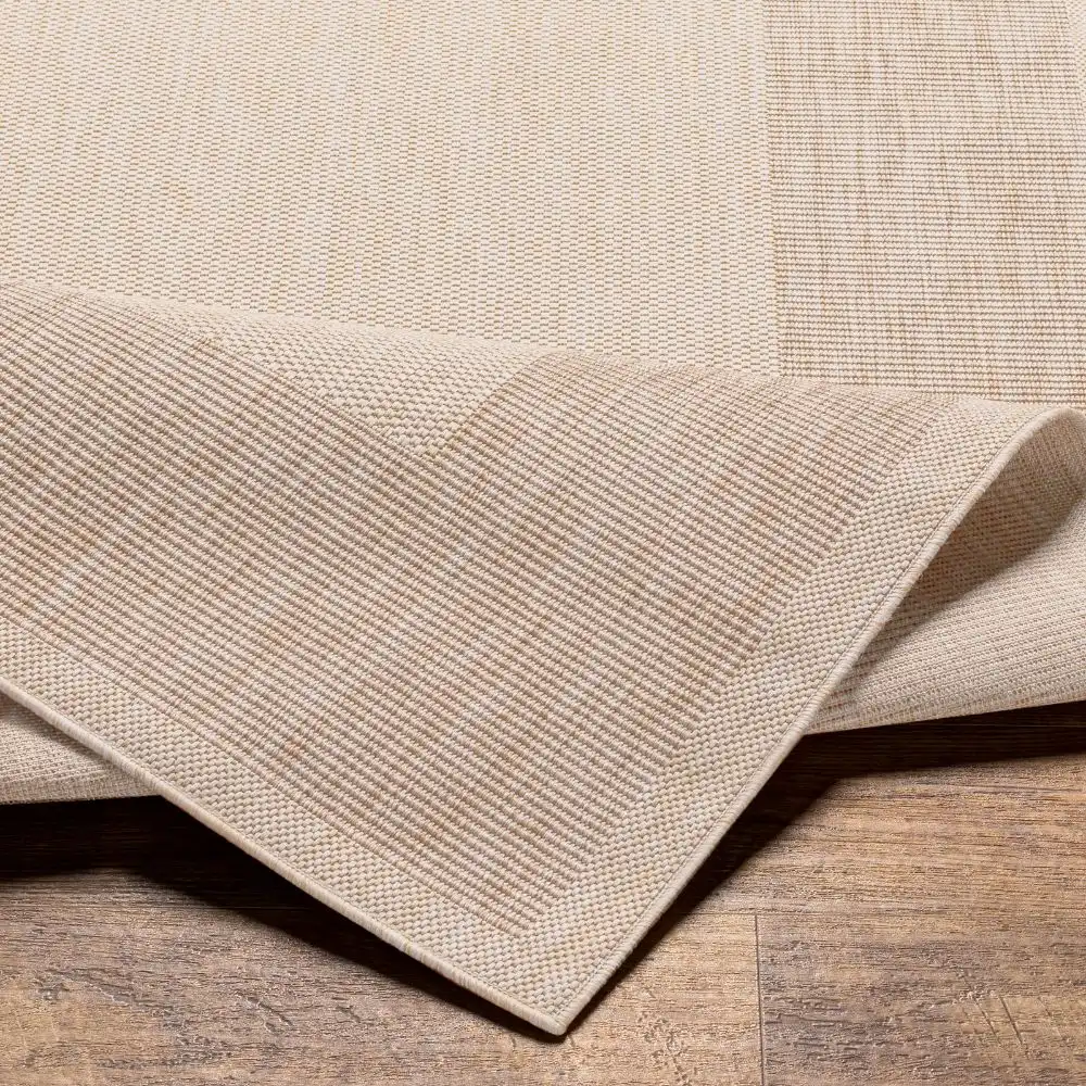 Layla In- & Outdoor Cottage Jute-Look Beige Rug - Image 4