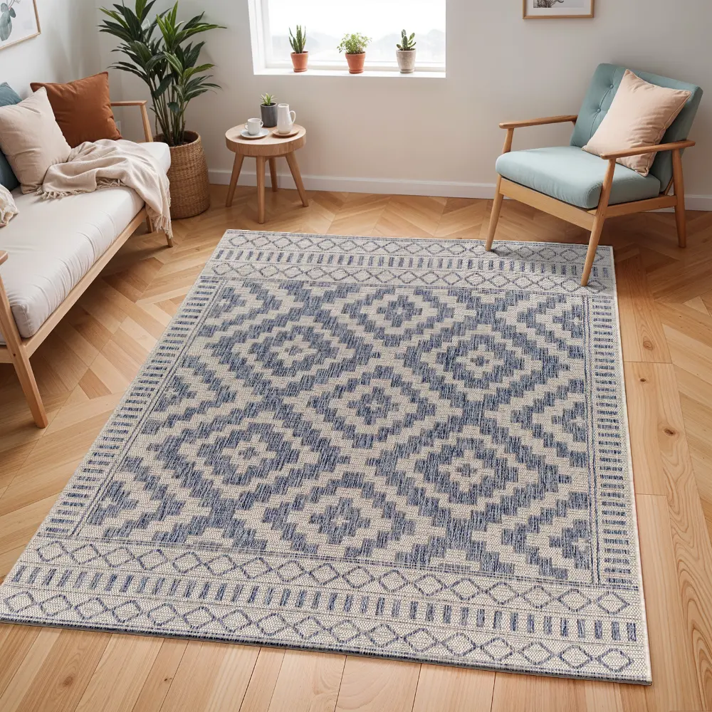 Tricia In- & Outdoor Global Jute-Look Brown Rug - Image 9