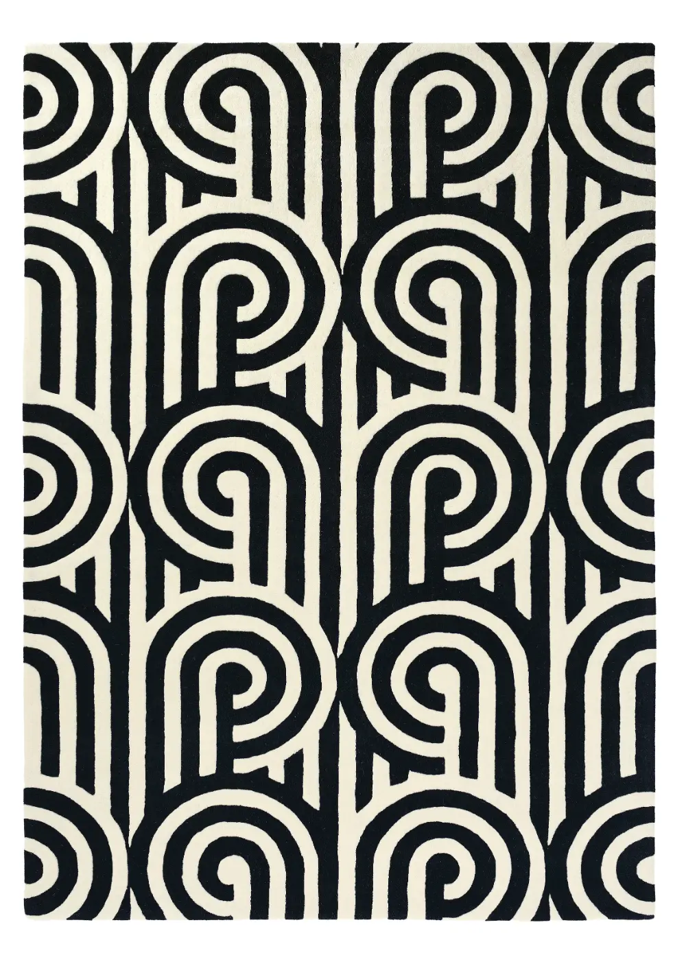 Turnabouts Florence Broadhurst Black 039205 Rug - Image 6