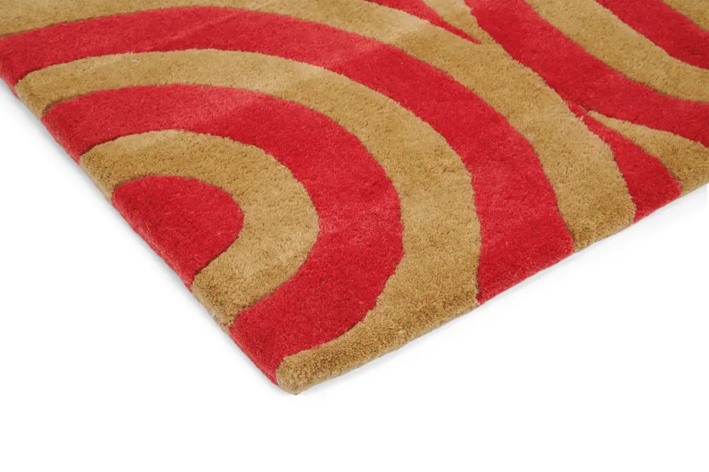 Turnabouts Florence Broadhurst Claret 039200 Rug - Image 3