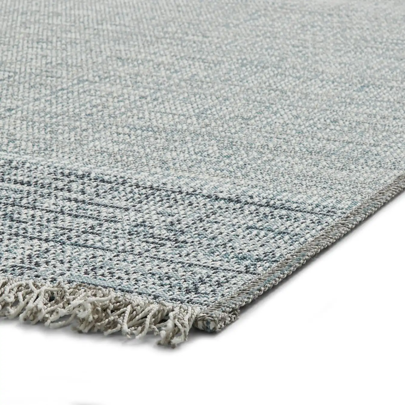 Tweed- Think 9743 Beige Blue Rug - Image 3