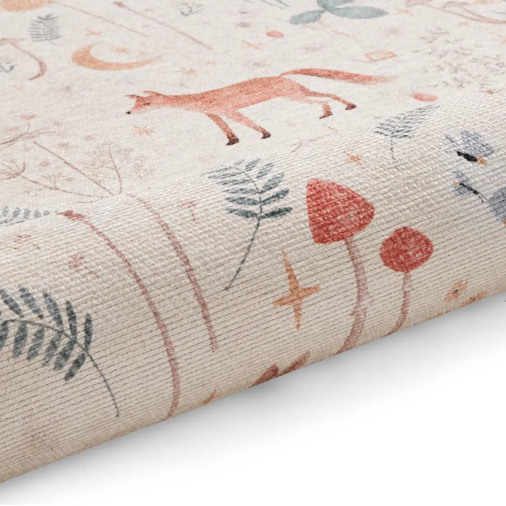 Catherine Lansfield Twilight Animals Natural - Washable - Image 3