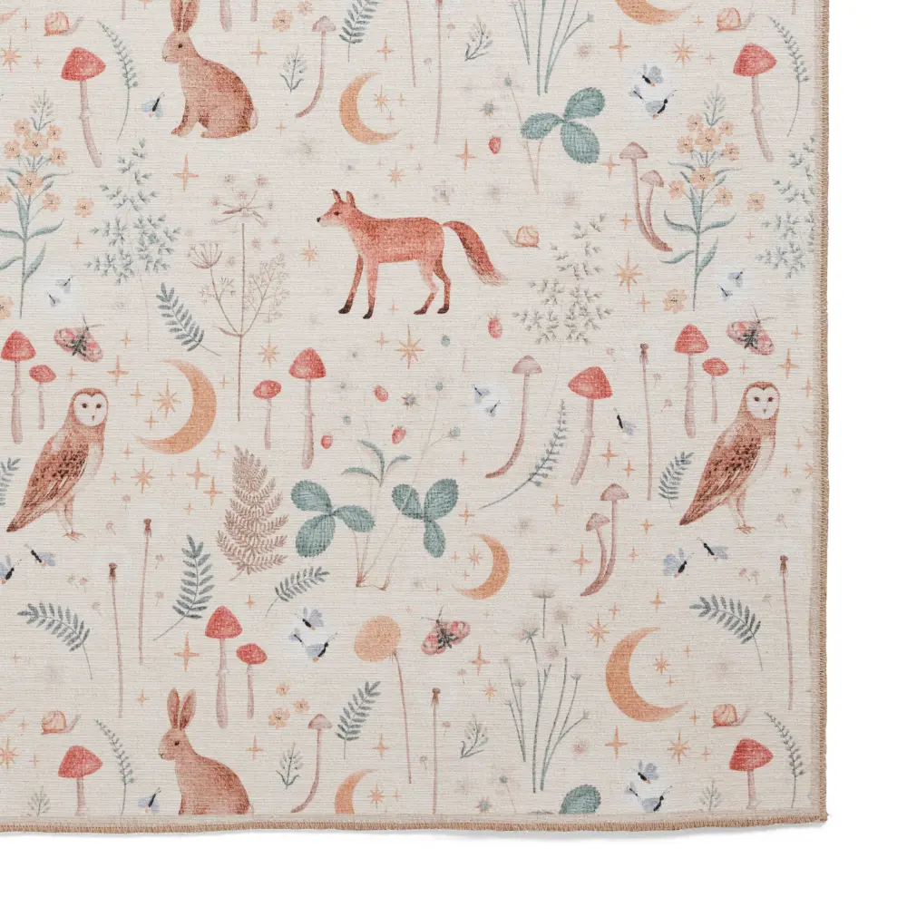 Catherine Lansfield Twilight Animals Natural - Washable - Image 6