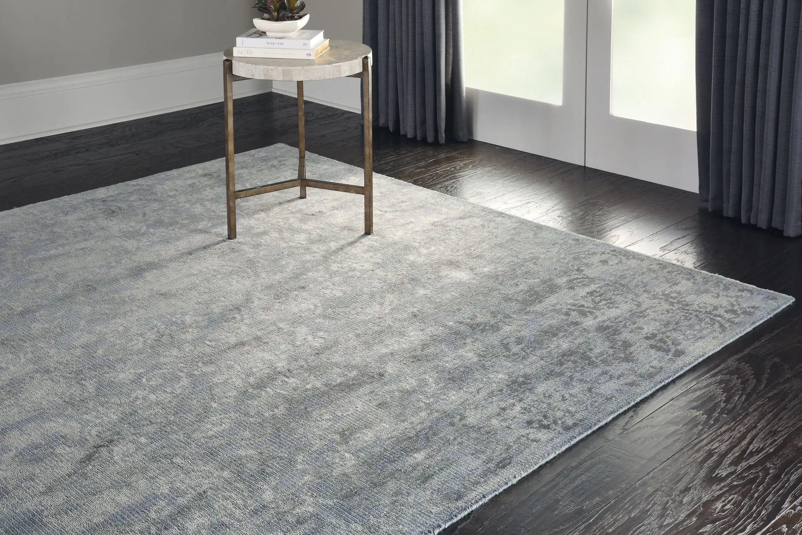 Twilight Nourison TWI05 Slate Rug