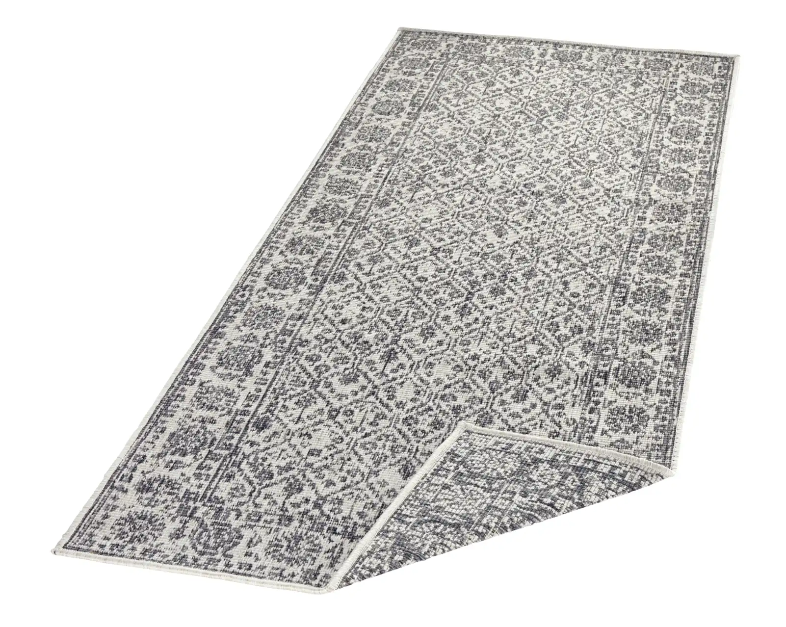 Twin 103116 Grey Cream Rug - Image 5