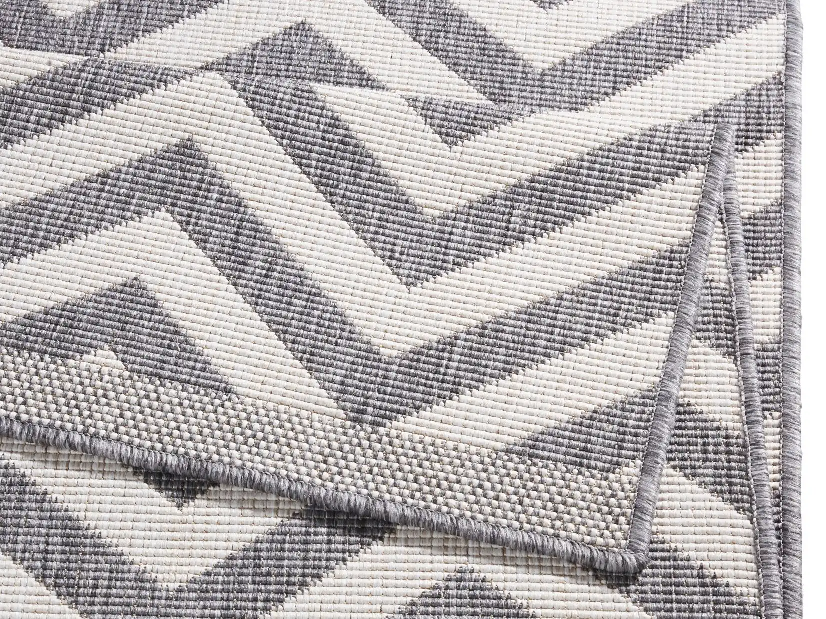 Twin Supreme 103432 Palma Grey Cream Rug - Image 3
