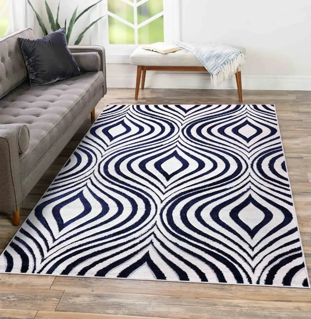 Valencia 760 Navy Rug - Image 2