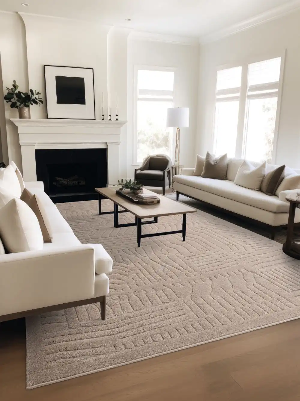 Valley Natural Route Rug