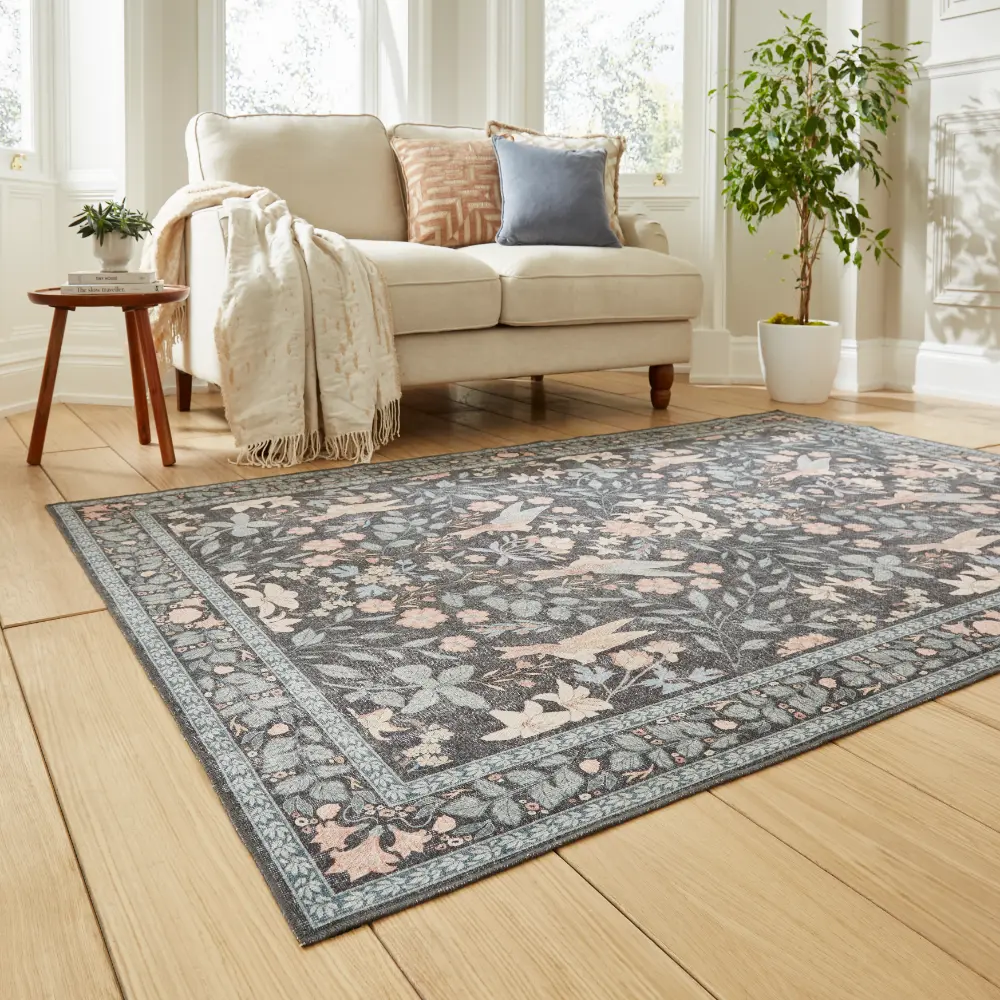 Versailles H1423 Dark Blue Washable - Image 2