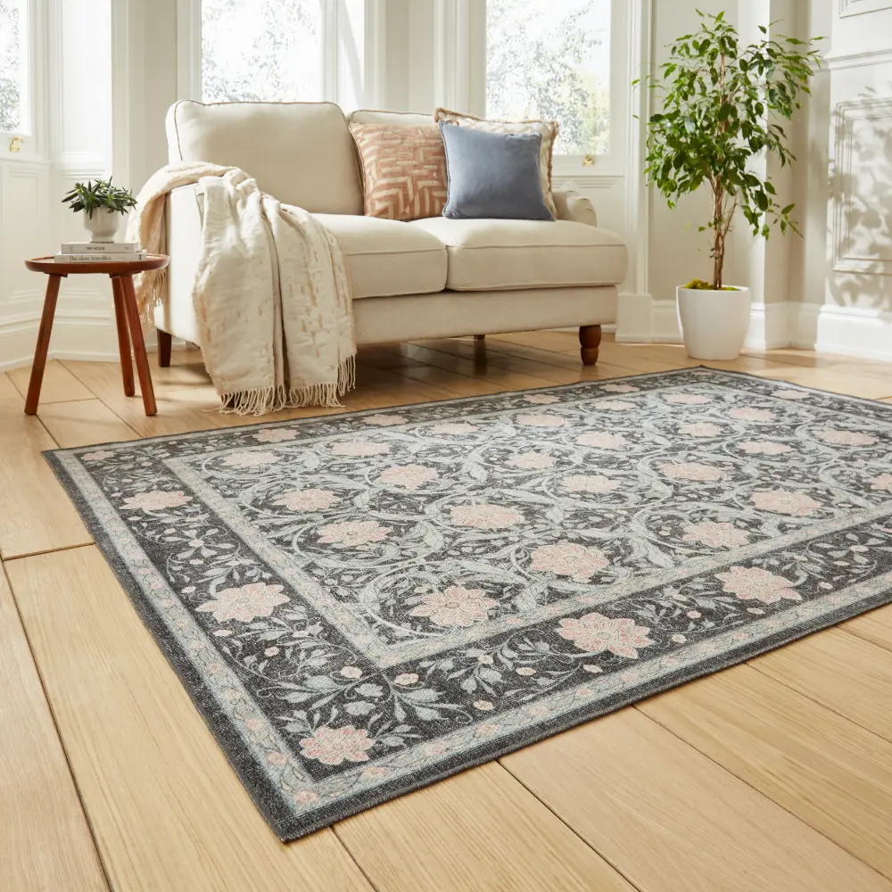 Versailles H1424 Dark Blue Washable - Image 2