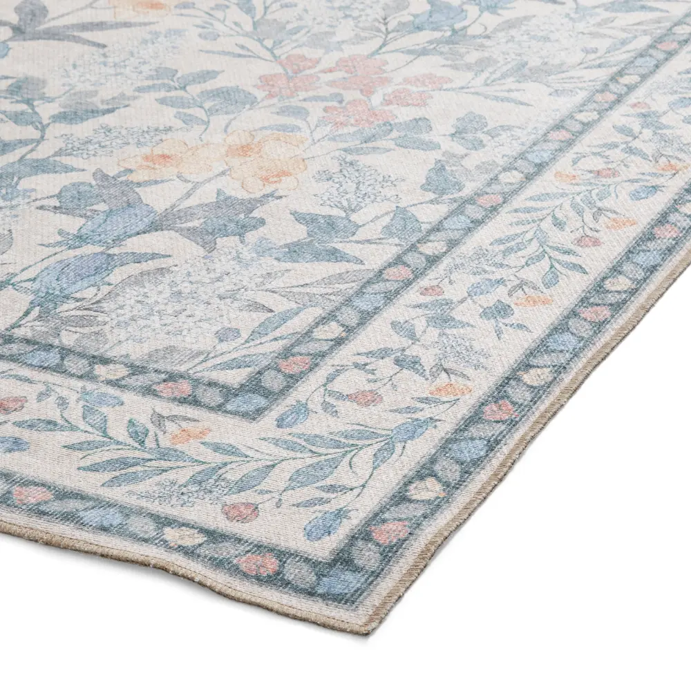 Versailles H1425 Beige/Blue Washable - Image 9