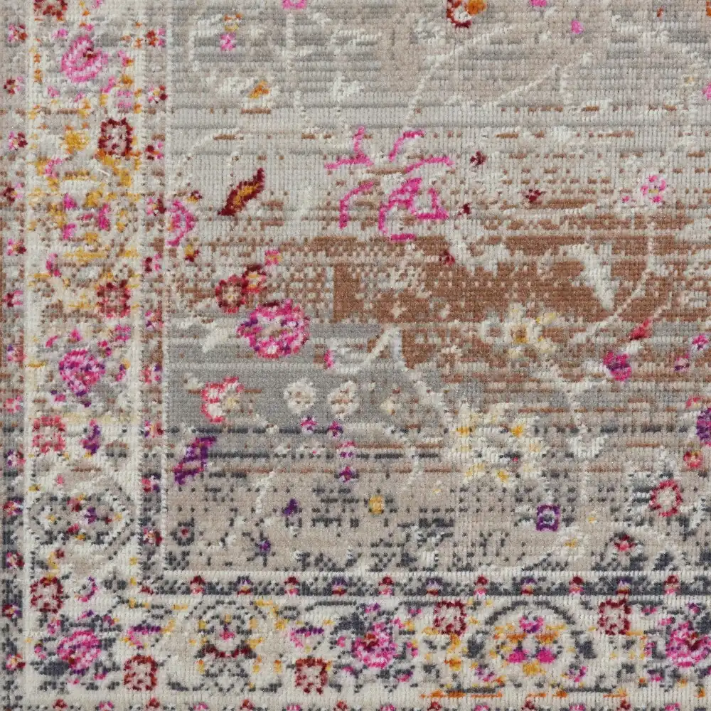 Vintage Kashan VKA01 Grey Rug - Image 2