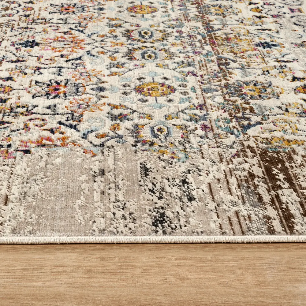 Vintage Kashan VKA02 Ivory Rug - Image 10