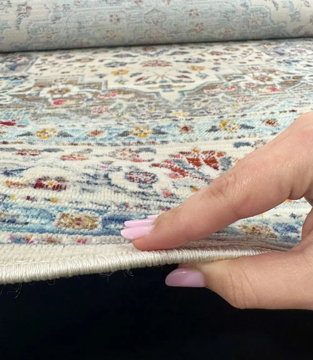VINTAGE KASHAN VKA10 Teal - Image 7