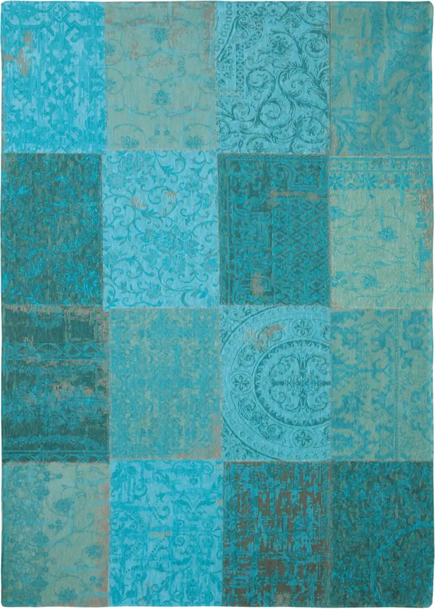 Vintage 8015 Azur Washable Rug - Image 3