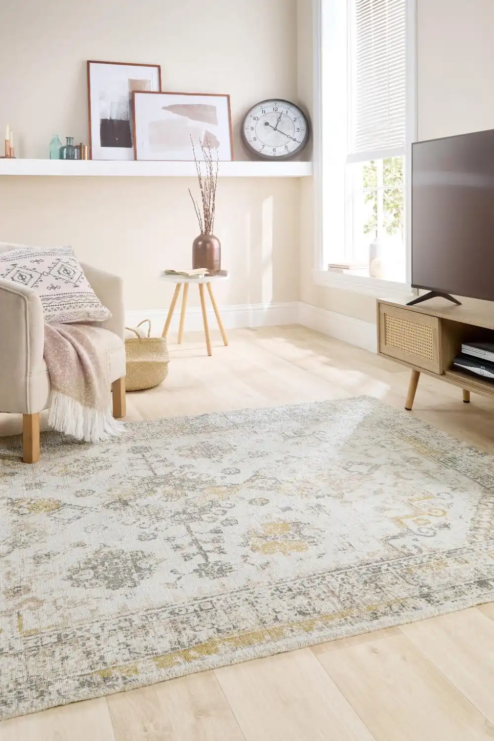Vogue Grey Ochre Rug