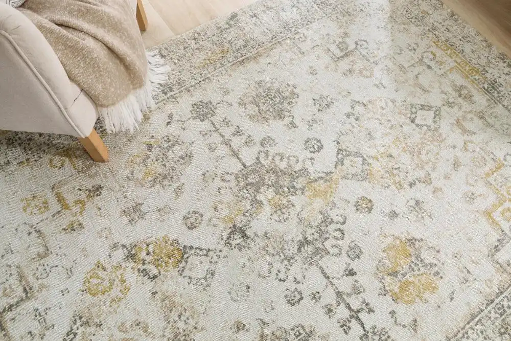 Vogue Grey Ochre Rug - Image 2