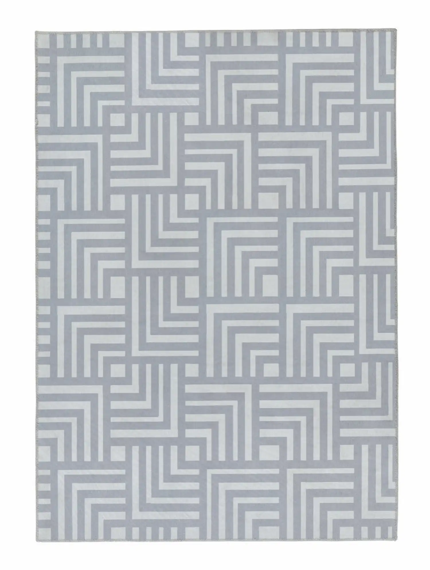 Washable Hug Soho Grey Rug - Image 5