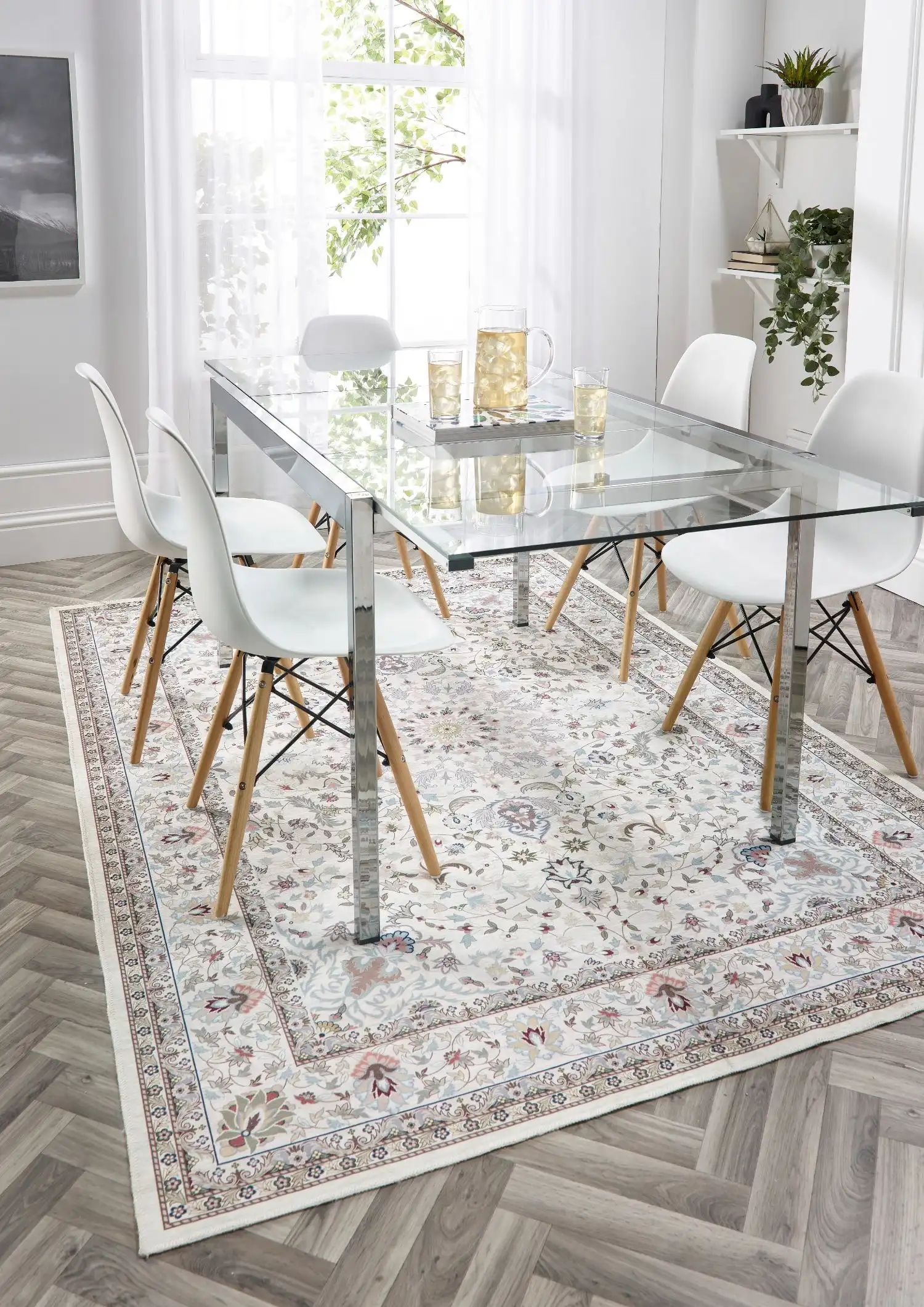 Washable Hug Windsor Natural Rug