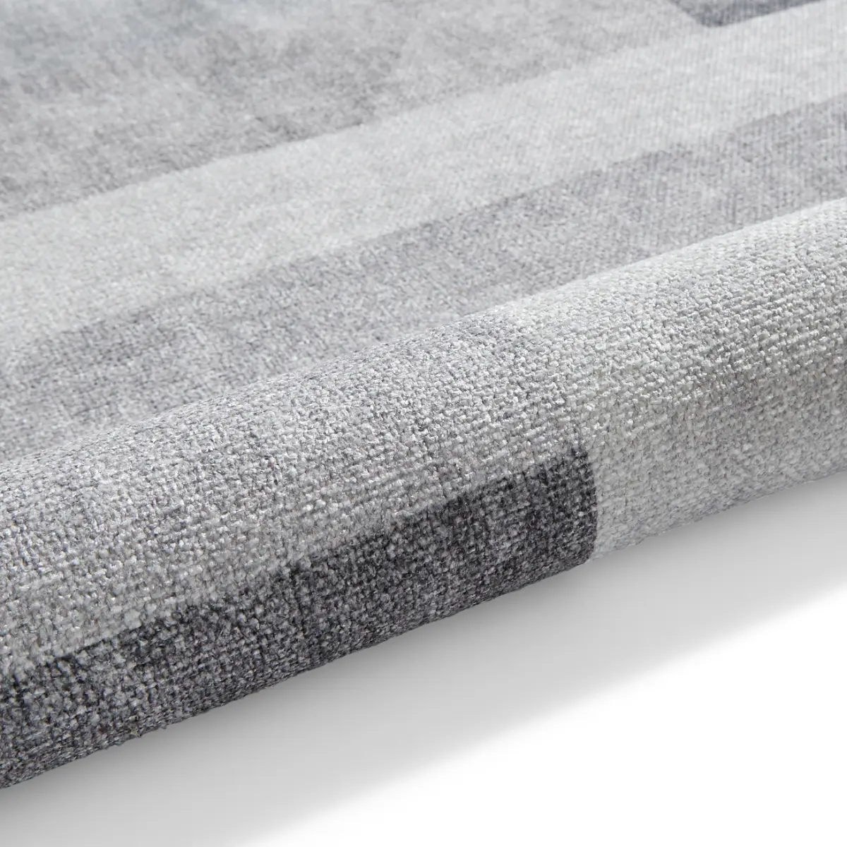 Whisper H1068 Grey Modern Washable Rug - Image 9