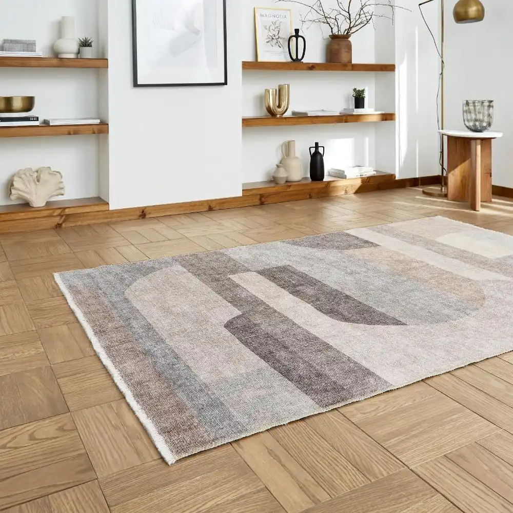 Whisper Think Washable H1068 Beige Rug