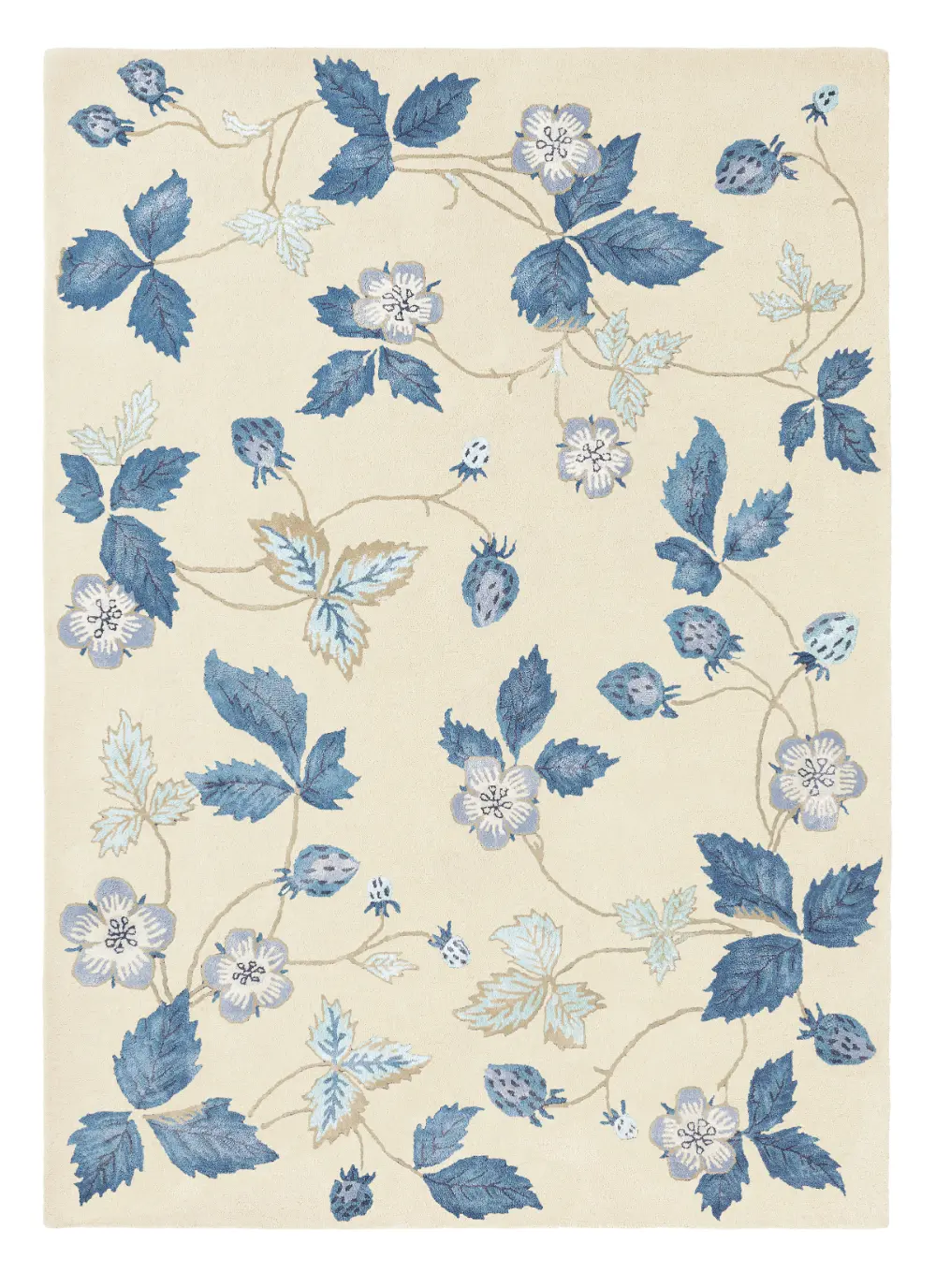 Wild Strawberry Wedgwood Cream 038108 Rug - Image 2