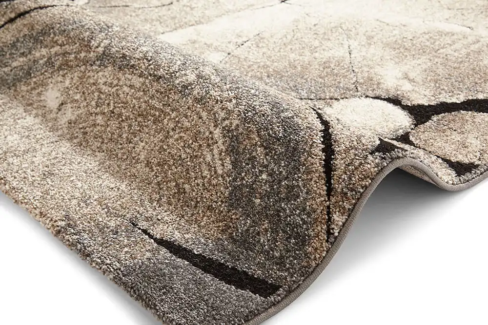 Woodland Think 6318 Beige Black Rug - Image 3
