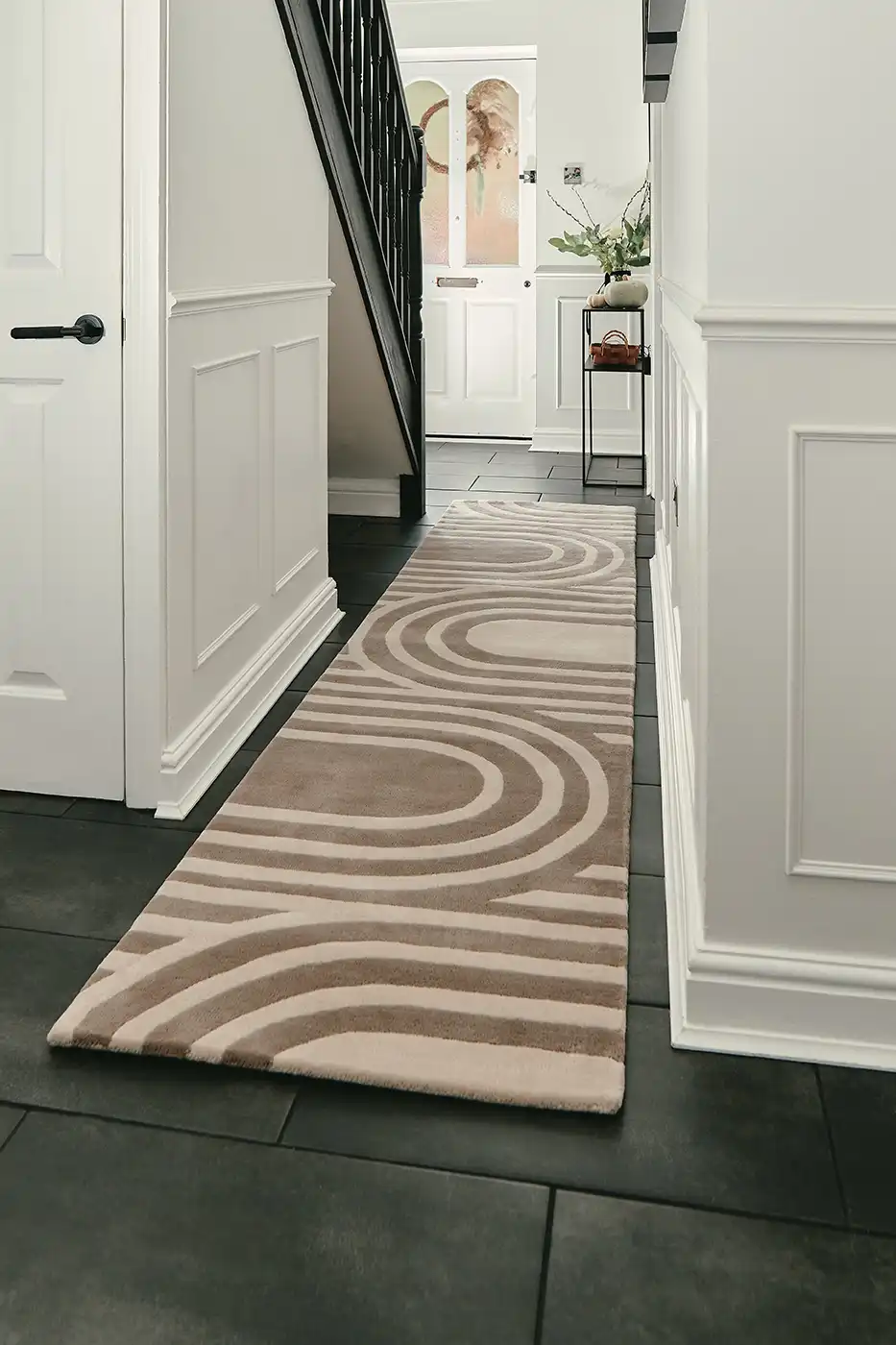 Woven Edge Runners ARCH BEIGE/BROWN Rug - Image 2