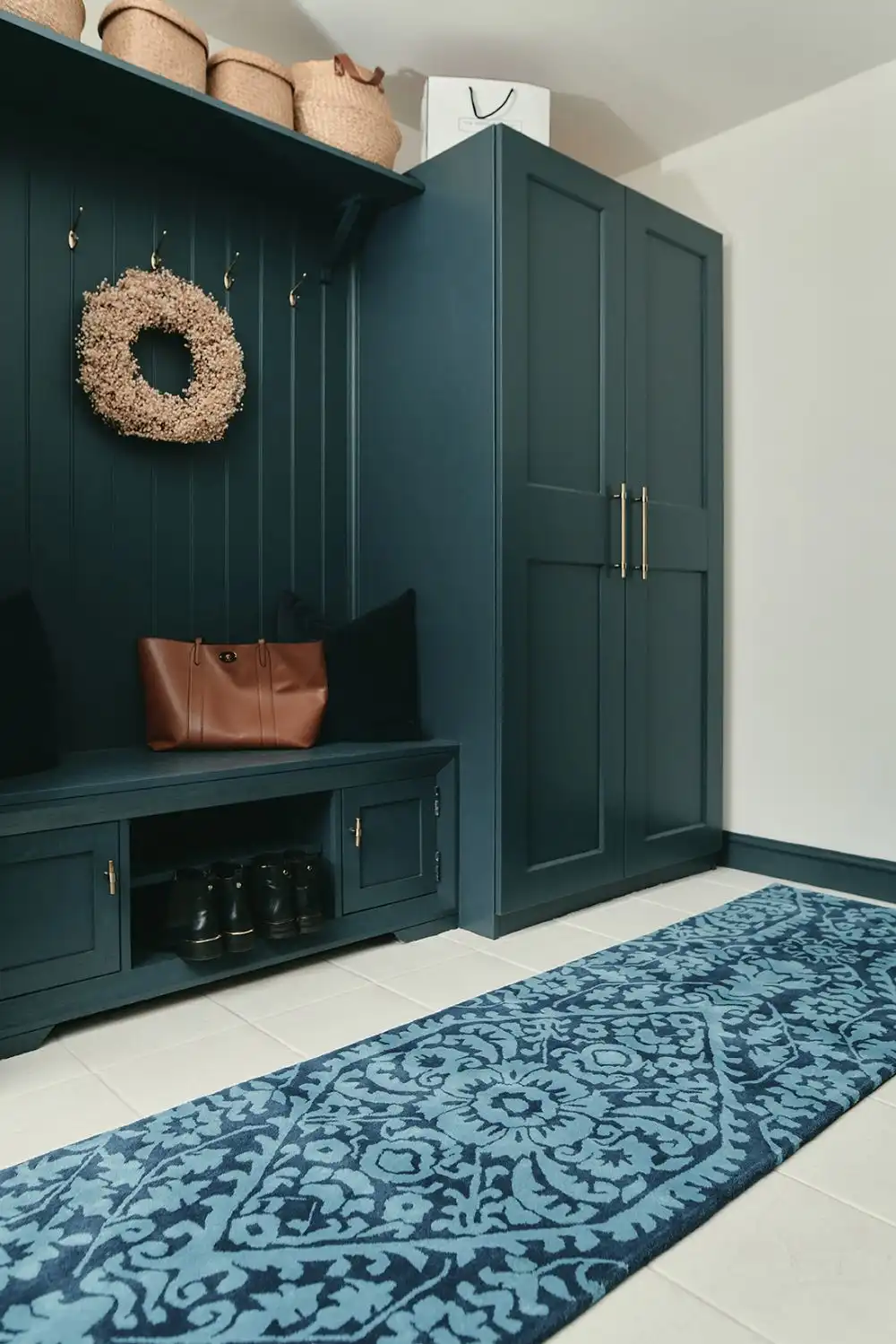 Woven Edge Runners LUCIA C2-BLUE Rug - Image 2