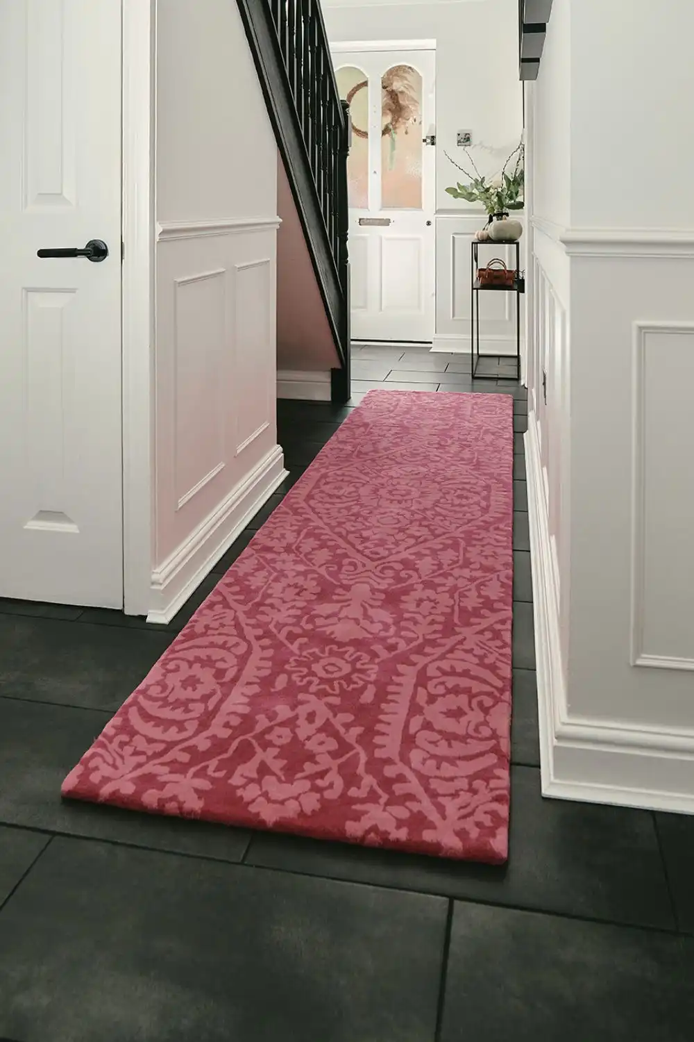 Woven Edge Runners LUCIA C4-PINK Rug