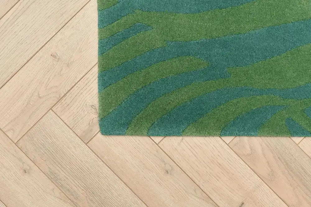 Woven Edge Runners PARADISE C2-GREEN Rug - Image 3