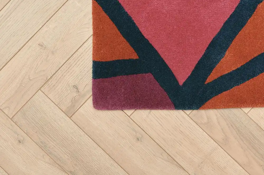 Woven Edge Runners TILT C3A-PINK Rug - Image 3