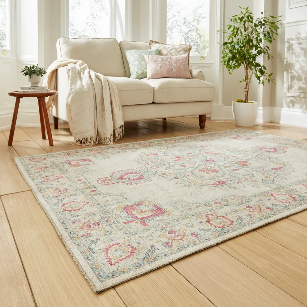 Zahra Washable S0063 Cream - Image 2