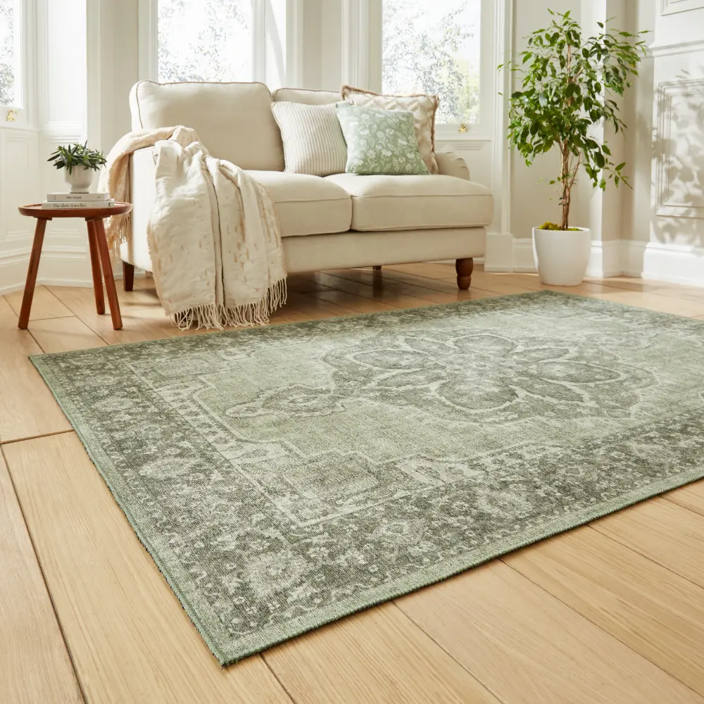 Zahra Washable S0063 Green - Image 2