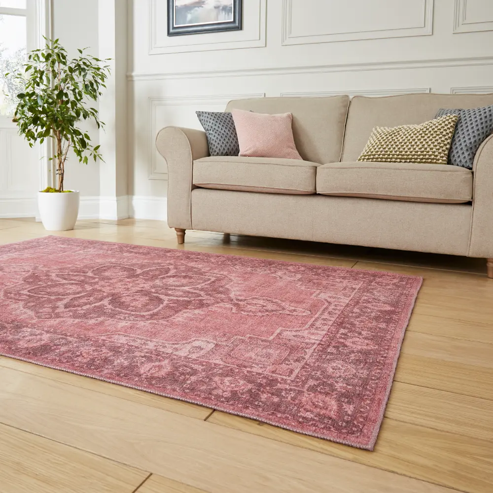 Zahra Washable S0063 Pink - Image 2