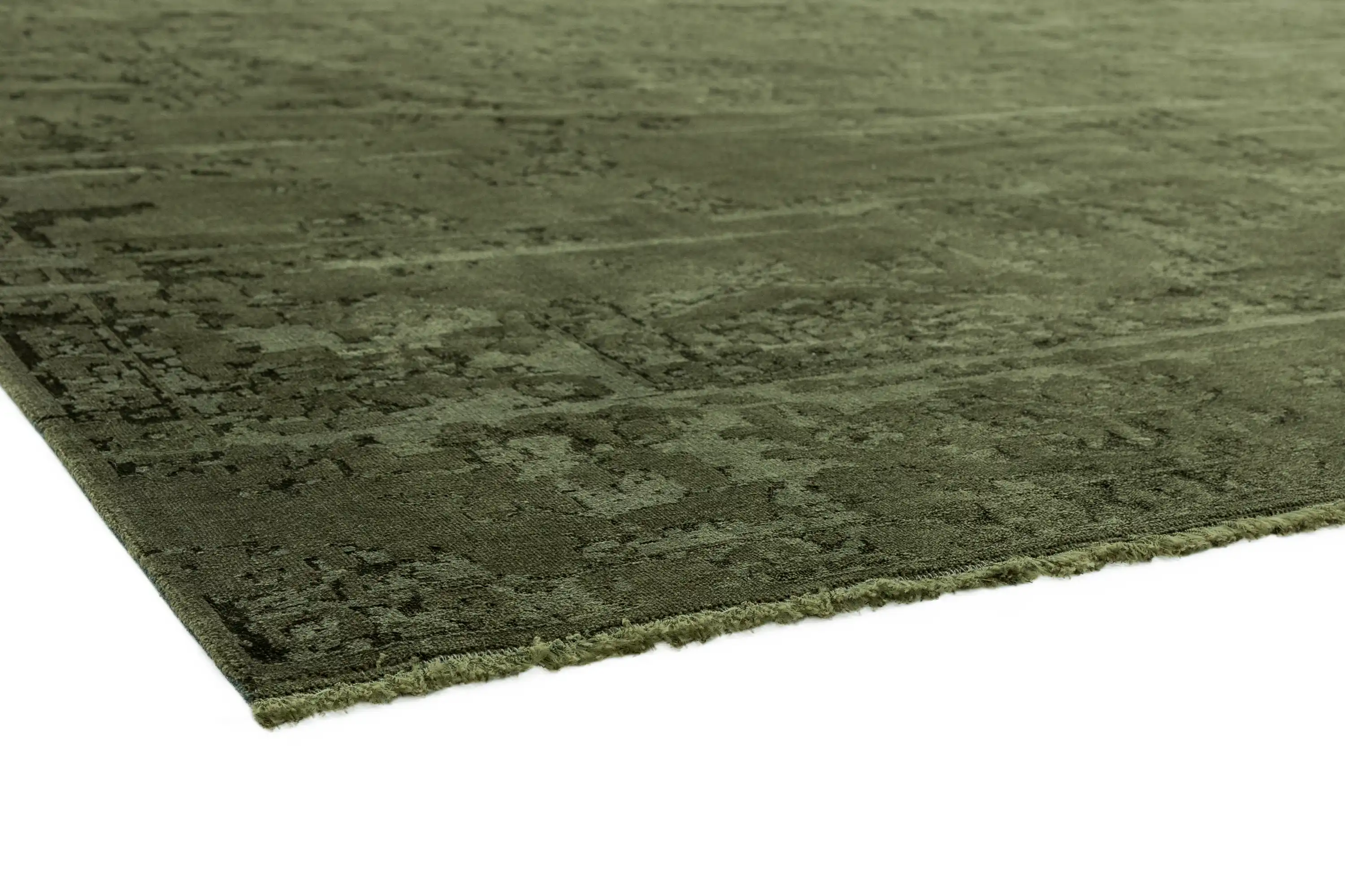 Zehraya ZE06 Green Abstract Rug - Image 5